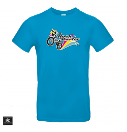 Hochstarter T-Shirt Logo Blau