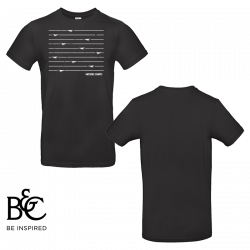 T-Shirt Awesome Scampis Linien Black